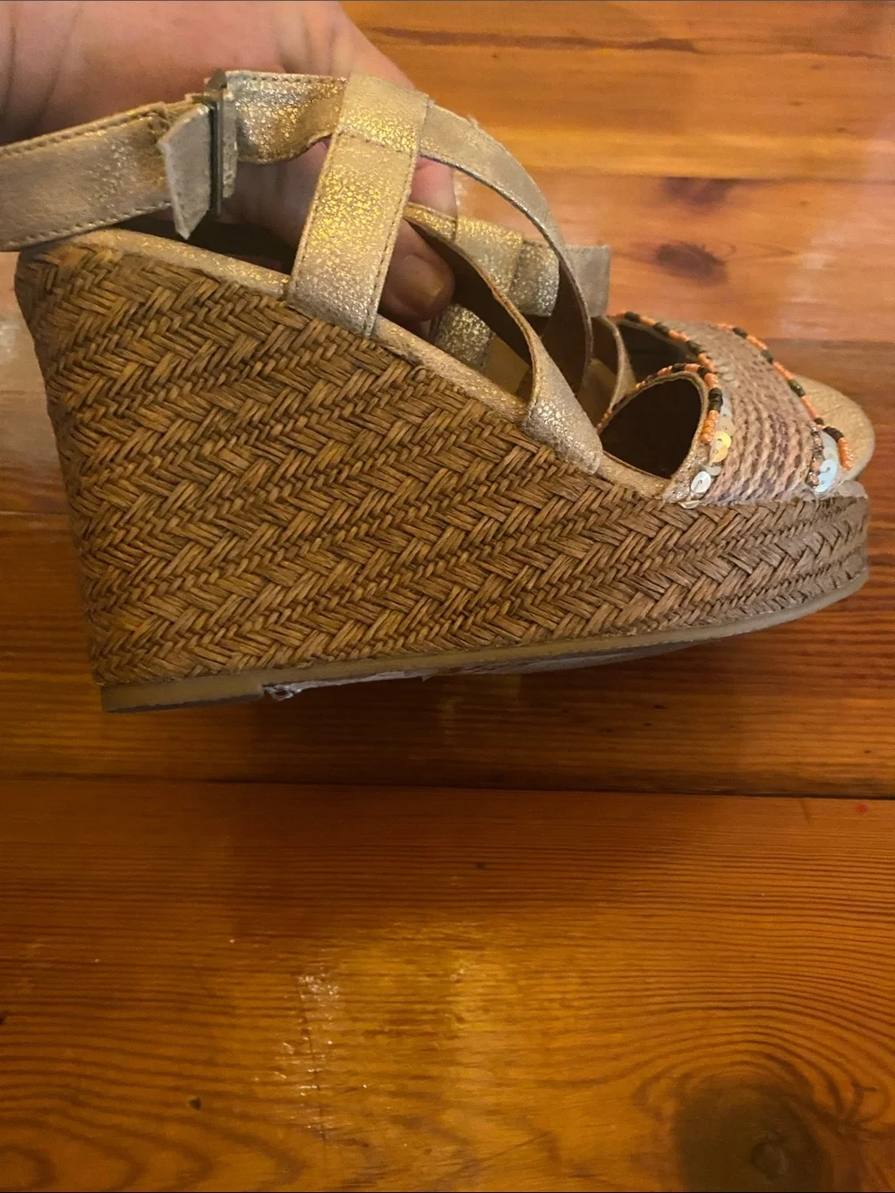 BKE shimmery bronze